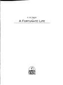 Tapa de A fortunate life