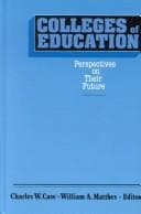 Tapa de Colleges of education