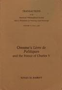 Tapa de Oresme's Livre de politiques and the France of Charles V