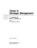 Tapa de Cases in strategic management