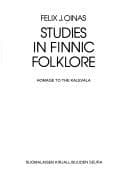 Tapa de Studies in Finnic folklore