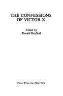 Tapa de The confessions of Victor X