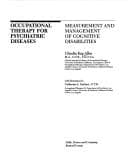 Tapa de Occupational therapy for psychiatric diseases