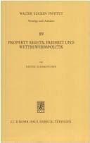 Tapa de Property rights, Freiheit und Wettbewerbspolitik