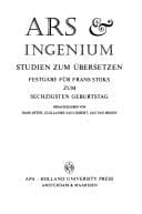 Tapa de Ars & ingenium