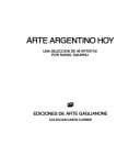 Tapa de Arte argentino hoy
