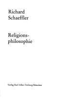 Tapa de Religionsphilosophie