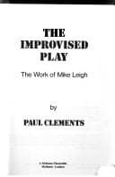 Tapa de The improvised play