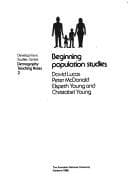 Tapa de Beginning population studies
