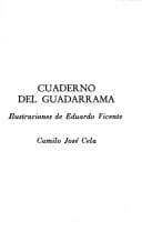 Tapa de Cuaderno del Guadarrama
