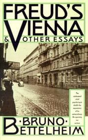 Tapa de Freud's Vienna and other essays