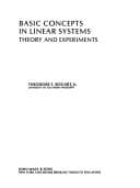 Tapa de Basic concepts in linear systems