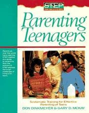 Tapa de Parenting teenagers / Don C. Dinkmeyer