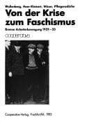 Tapa de Von der Krise zum Faschismus