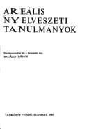 Tapa de Areális nyelvészeti tanulmányok