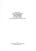 Tapa de Der Kartograph Paul Pfinzing als Metrologe