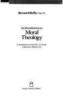 Tapa de An introduction to moral theology