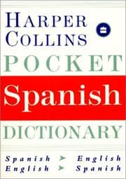 Tapa de Harper Collins Spanish Pocket Dictionary