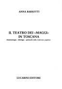 Tapa de Il teatro dei "maggi" in Toscana