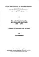 Tapa de Die Judenfrage im Landtag des Grossherzogtums Hessen 1820-1849