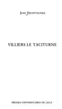 Tapa de Villiers le taciturne