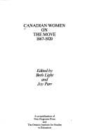Tapa de Canadian women on the move, 1867-1920