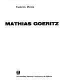 Tapa de Mathias Goeritz