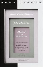 Tapa de And our faces, my heart, brief as photos