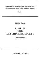 Tapa de Schiller und der chinesische Geist