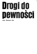 Tapa de Drogi do pewności