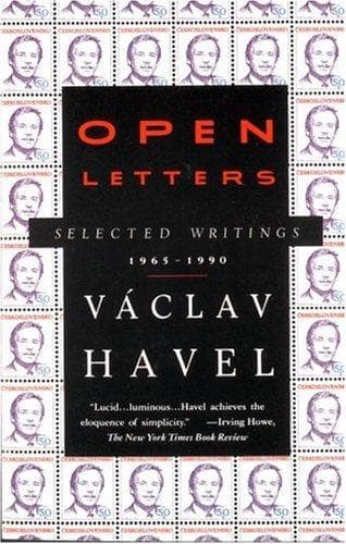 Tapa de Open letters