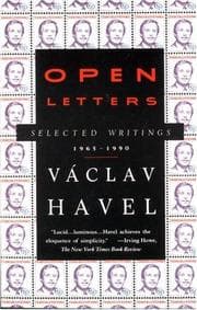 Tapa de Open letters