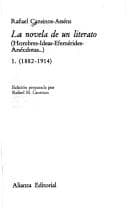 Tapa de La novela de un literato