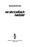 Tapa de Na skrzydłach nadziei