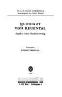 Tapa de Neidhart von Reuental