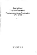 Tapa de Der renitente Held