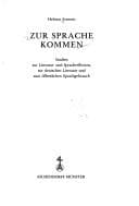 Tapa de Zur Sprache kommen