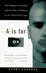 Tapa de A Is for Ox