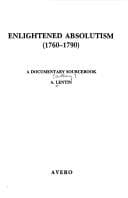 Tapa de Enlightened absolutism, 1760-1790