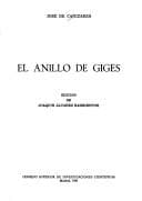 Tapa de El anillo de Giges