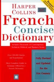Tapa de Collins French Concise Dictionary
