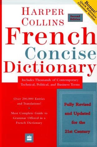Tapa de Collins French Concise Dictionary, 2e (HarperCollins Concise Dictionaries)