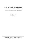 Tapa de Das Wiener Osterspiel