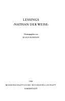 Tapa de Lessings "Nathan der Weise"