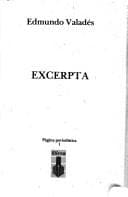 Tapa de Excerpta