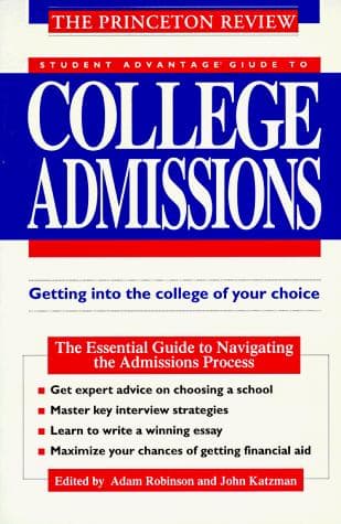 Tapa de College Admissions