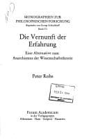 Tapa de Die Vernunft der Erfahrung