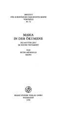 Tapa de Maria in der Ökumene
