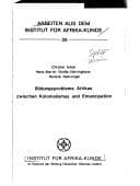 Tapa de Bildungsprobleme Afrikas zwischen Kolonialismus und Emanzipation