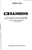Tapa de Chansons